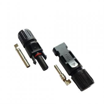 DC solar panel cable connector