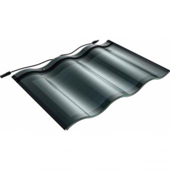 32W Curved Solar Roof Tile