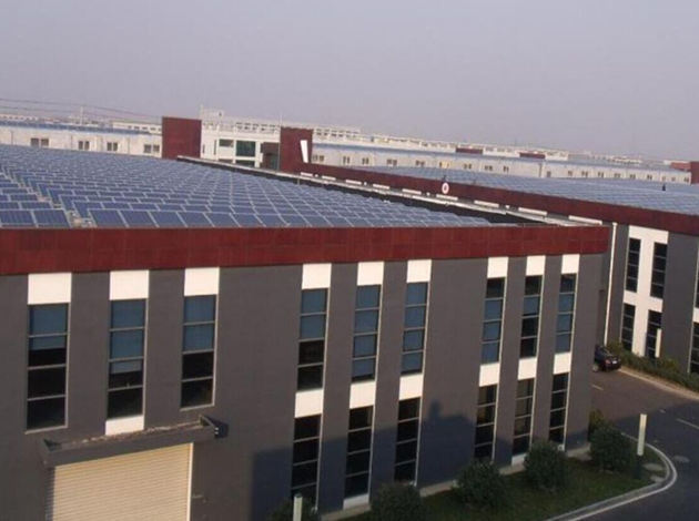 Système solaire de toit de Changzhou-3.1MW pour l'usine