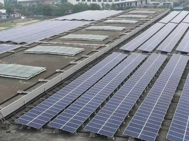 Système solaire commercial Zhongding Group-2.2MW