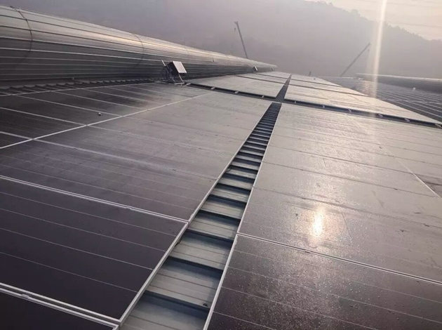 Sunerise 6MW Solar Plant on Industrial Rooftop